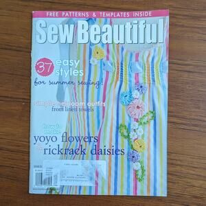 Sew Beautiful Martha Pullen Magazine Issue 125, 2009